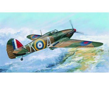 Сборная модель 1:24 самолет Hurricane Mk.I Trumpeter 02414