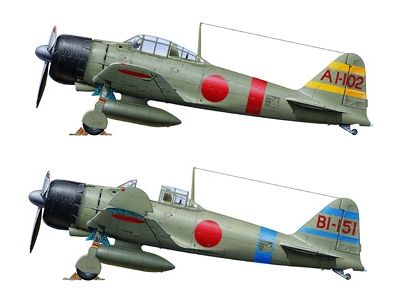 Збірна модель 1/32 літак Mitsubishi Navy Zero Type Carrier Fighter Type 21 Tamiya 60317