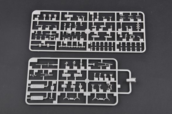 Assembly model 1:700 ship German Zerstorer Z-30 1942 Trumpeter 05788