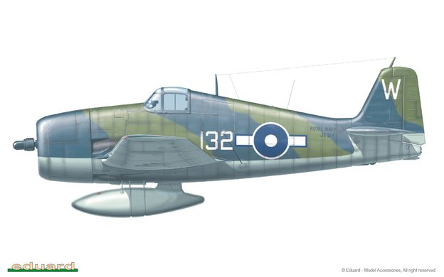 Сборная модель 1/48 самолет Hellcat Mk.II Weekend Edition Eduard 84134