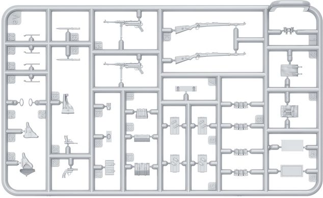 Набор 1/35 Немецкое вооружение и снаряжение MiniArt 35247