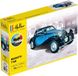 Prefab model 1/24 car Bugatti T.50 - Starter kit Heller 56706