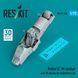 Scale model 1:72 Rafale cockpit (C, M) for HobbyBoss Reskit RSU72-0236