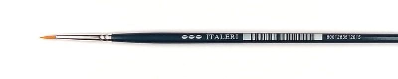 Пензлик кругла синтетика Synthetic Round Brush 000 Italeri 51201