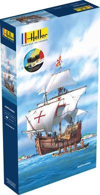 Сборная модель 1:75 Парусник Santa Maria - Стартовый набор Heller 56865