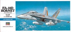 Збірна модель 1/72 літак F/A-18D Hornet U.S.M.C. Fighter/Attacker Hasegawa 00439