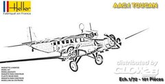 Збірна модель 1/72 Гвинтовий літак AAC.1 Тукан Heller 80359