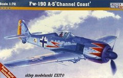 Збірна модель 1/72 літак Fw-190 A-5 'Channel Coast' MisterCraft C-02