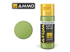 Acrylic paint ATOM Pacific Green Ammo Mig 20082