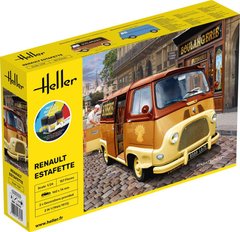 Стартовый набор для моделизма Renault Estafette - Starter Kit Heller 56743 | 1:24