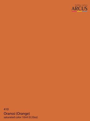 Емалева фарба Oranssi (Orange) оранжевий Arcus 410