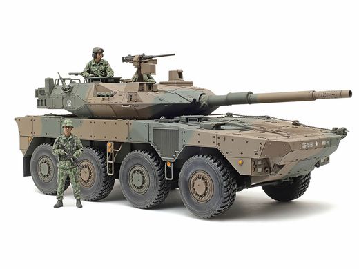 Assembled model 1/35 armored personnel carrier Japan Ground Self Defense Force Type 16 Mobile Combat Vehicle C5 with Winch Tamiya 35383