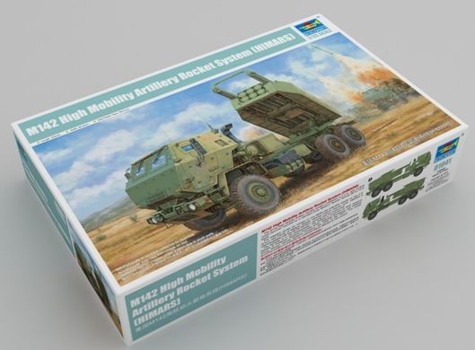 Сборная модель 1:35 артиллерийская ракетная система M142 Himars Trumpeter 01041