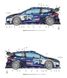 Сборная модель 1/24 раллийное автомобили Ford Fiesta RS WRC Tour de Corse 2017 Belkits BEL-013