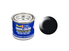 Эмалевая краска Revell #302 Черный шелк RAL 9005 (Silk Matt Black) Revell 32302