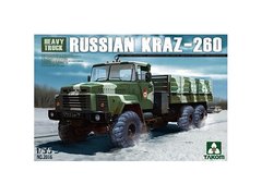Сборная модель 1/35 грузовик Heavy Truck KRAZ-260 Takom 2016
