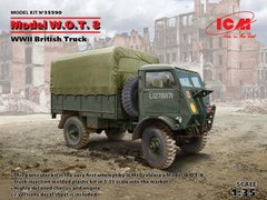 Prefab model 1/35 Model W.O.T. 8, British truck 2SV ICM 35590