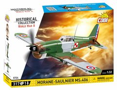 Навчальний конструктор французький винищувач Morane-Saulnier MS.406 COBI 5724