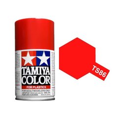 Аэрозальная краска TS-86 Чистый красный (Pure Red) Tamiya 85086