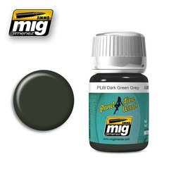 Змивка Темно-зелений сірий Panel Line Wash Dark Green Gray Ammo Mig 1608