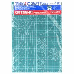 Cutting Mat A4 / Green Tamiya 74118