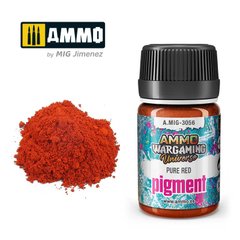 Pigment Pure Red Ammo Mig 3056