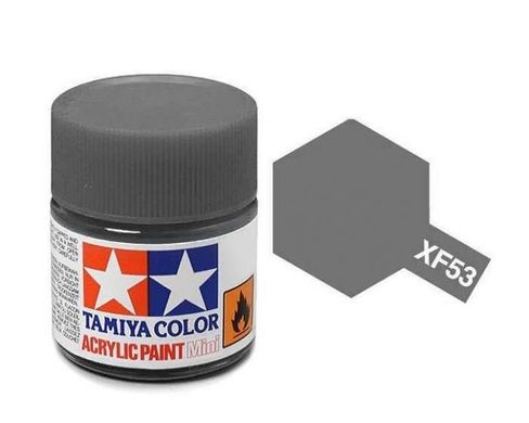 Акриловая краска XF53 нейтрально серый (Neutral Gray) 10мл Tamiya 81753