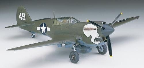 Збірна модель 1/72 літак P-40N Warhawk Hasegawa 00139