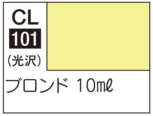 Paint for figures Mr. Color Lascivus (10 ml) Blonde / White-haired (glossy) CL101 Mr.Hobby CL101