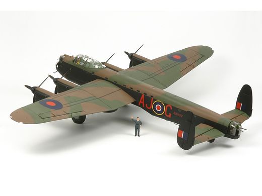 Prefab model 1/48 aircraft Avro Lancaster B Mk.III "Dambuster"/ "Grand Slam Bomber" Tamiya 61111