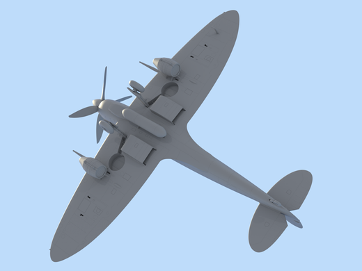 Збірна модель 1/48 літак Спітфайр Mk.IXC «Постачання пива», Британський винищувач 2 Світовой Війни ICM 48060