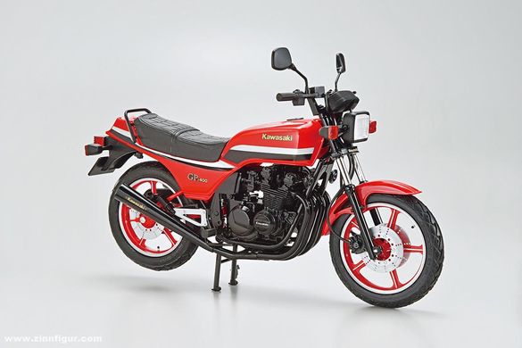 Збірна модель 1/12 мотоцикл Kawasaki KZ400M / Z400GP 1982 Aoshima 06478