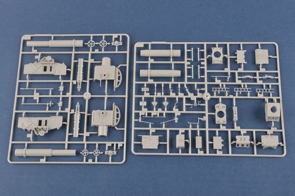 Збірна модель 1:72 міномет KARL Device 040/041 на залізничному транспортному вагоні Hobby Boss 82961