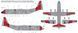 Assembled model 1:144 aircraft C-130 J-30 Super Hercules Academy 12631