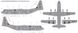 Assembled model 1/144 aircraft C-130 J-30 Super Hercules Academy 12631