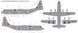 Assembled model 1:144 aircraft C-130 J-30 Super Hercules Academy 12631