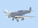 Збірна модель 1/48 літак Спітфайр Mk.IXC «Постачання пива», Британський винищувач 2 Світовой Війни ICM 48060