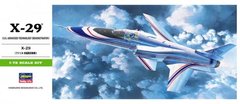 Збірна модель 1/72 реактивний літак X-29 U.S. Advanced Technology Demonstrator Hasegawa 00243