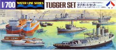 Сборная модель 1/700 японский военный набор буксиров S. Accessory Tugger Tamiya 31509