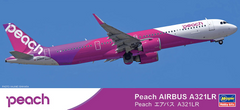 Збірна модель літак 1/200 Peach Airbus A321LR Hasegawa 10850