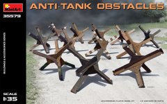 Сборная модель 1/35 противотанковые препятствия Anti-tank Obstacles MiniArt 35579