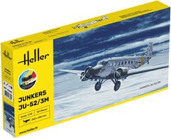 Збірна модель 1/72 гвинтовий літак Ju-52 / 3M Стартовий набір Heller 56380