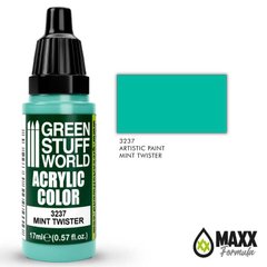 Acrylic paint opaque MINT TWISTER with a matte finish 17 ml GSW 3237