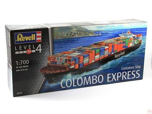 Revell 05152 Container Ship Colombo Express 1/700 build model