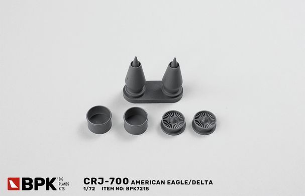 Сборная модель 1/72 самолет CRJ-700 American Eagle/Delta BPK 7215