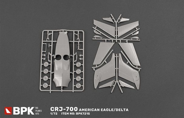 Сборная модель 1/72 самолет CRJ-700 American Eagle/Delta BPK 7215