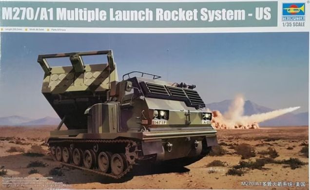1/35 model kit M270A1 Trumpeter 01049 Missile System