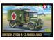 Збірна модель 1:48 британська 2-тонна 4&times;2 польова санітарна машина 2-Ton 4x2 Ambulance Tamiya 32605