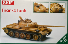 Збірна модель 1/35 Танк "Тиран-4" SKIF 239