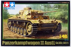 Збірна модель 1/48 танк Panzerkampfwagen III Ausf. L Sd.Kfz. 141/1 Tamiya 32524